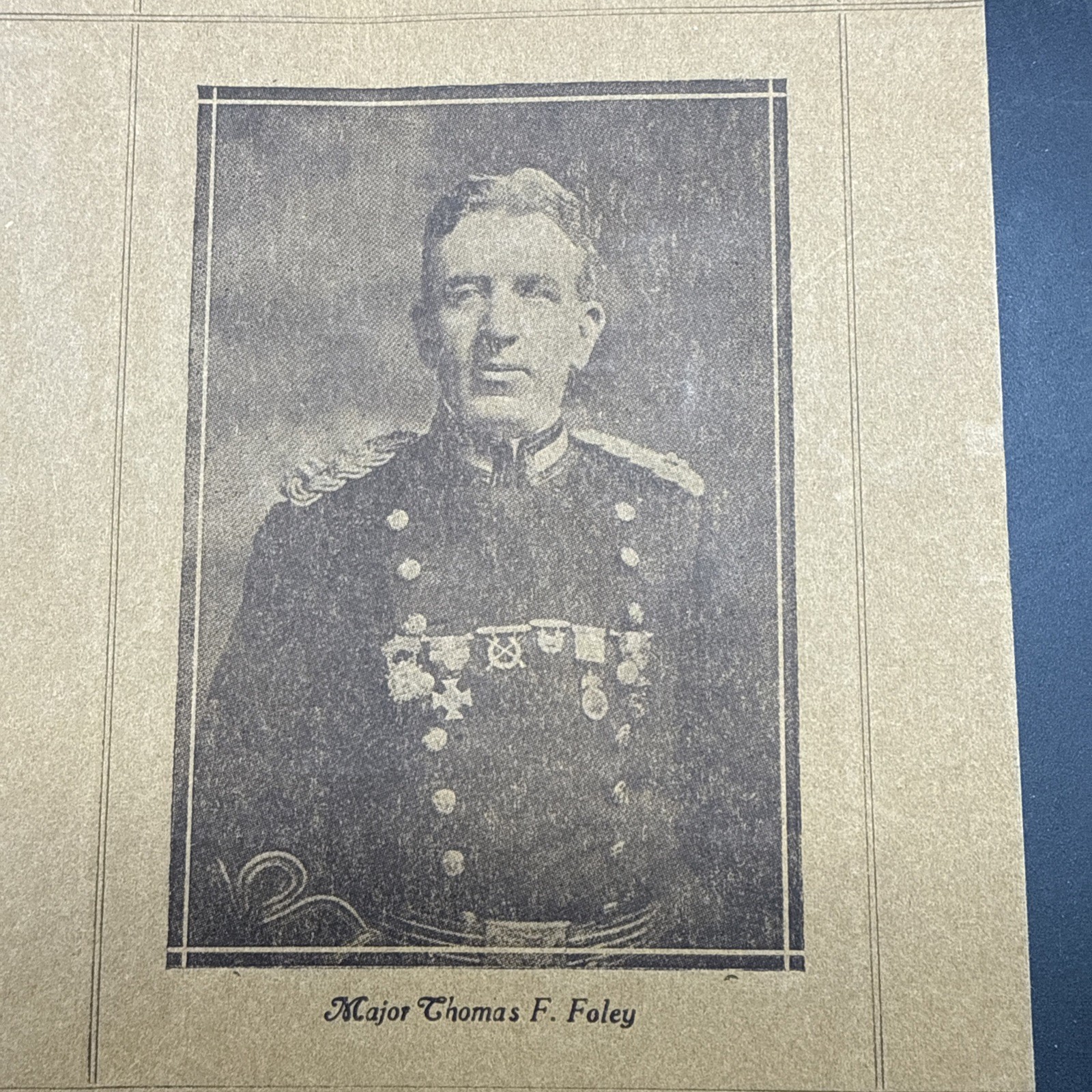 WWI 1919 Welcome Home Dinner Tribute Co. G 101st Infantry 26th Division menu YD