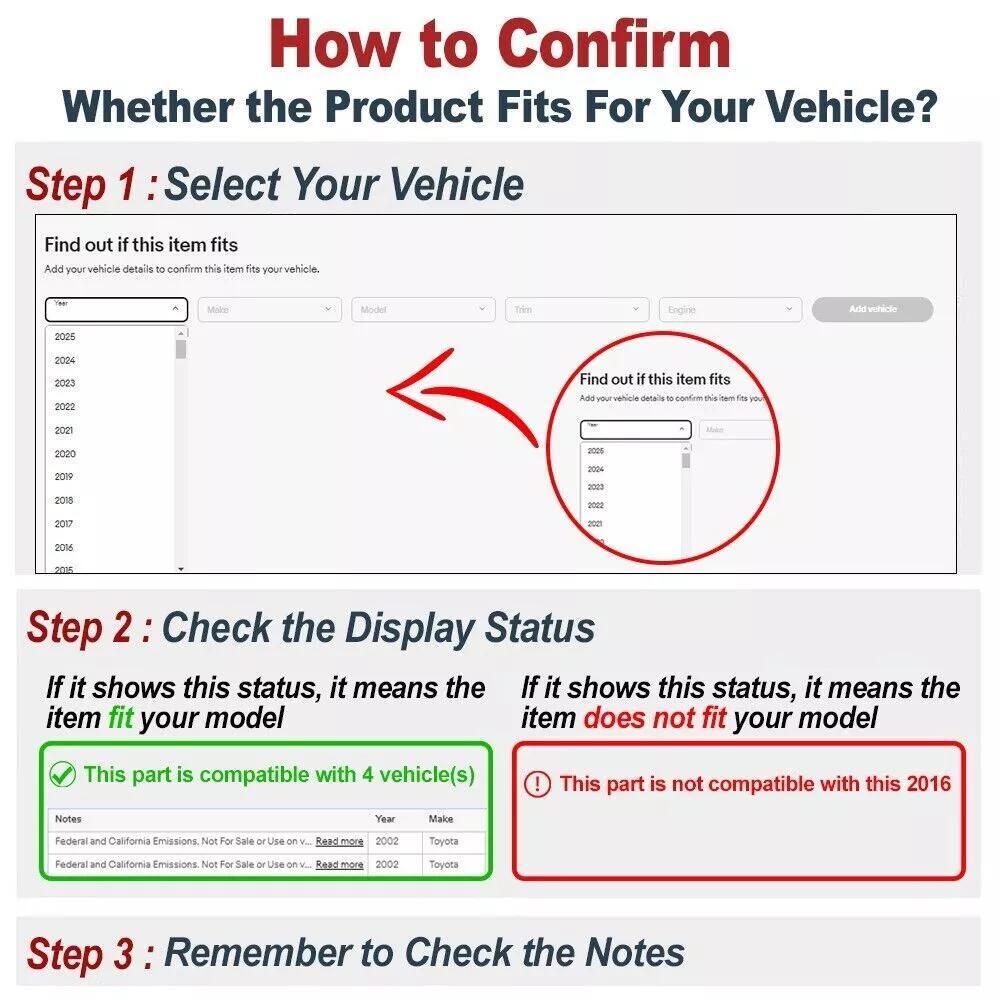 Extension Muffler Pipe Rear Muffler System for Subaru Outback 2.5L 2010-2017