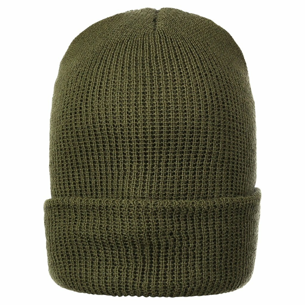 NEW GENUINE MILITARY ISSUE 100% WOOL GREEN WATCH CAP COLD WEATHER HAT U.S.A MADE
