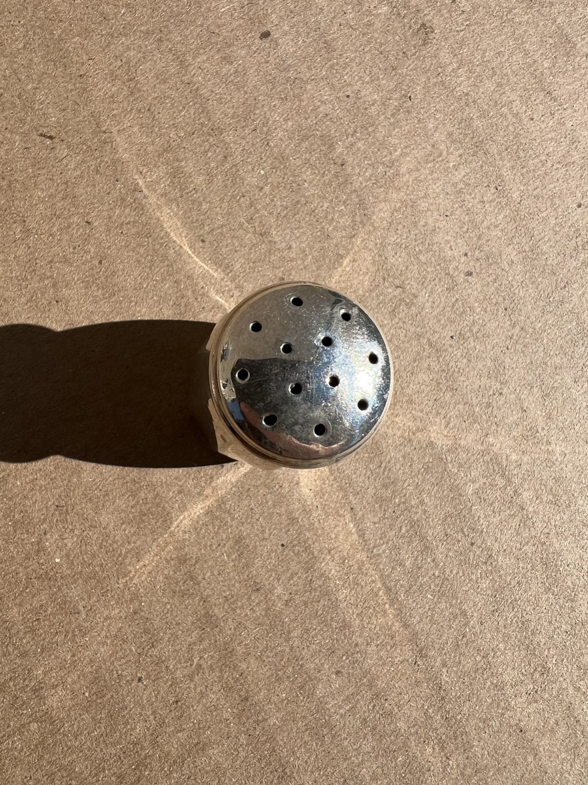 Set of 6 HIRATA & Co. Vintage Sterling Silver 950 Japanese Salt Shakers W/ Case