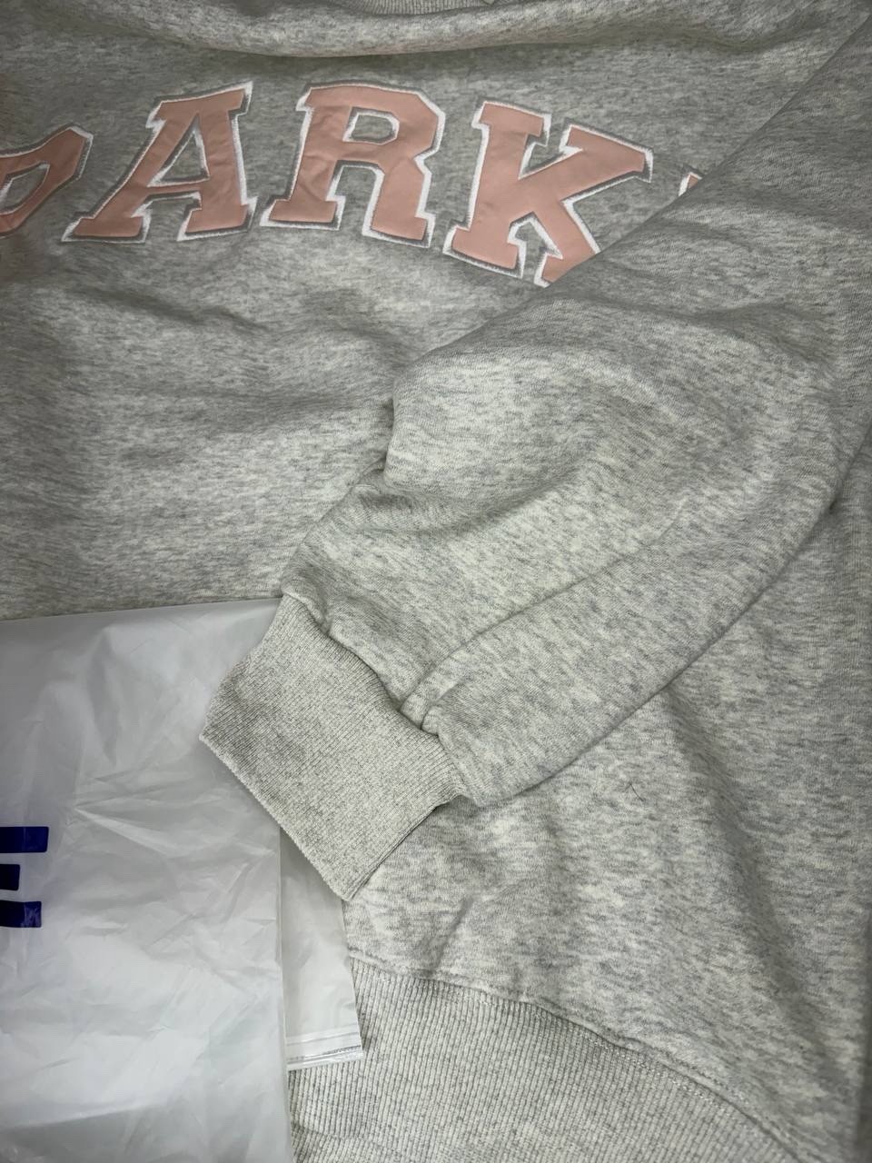 Parke Women's Sweatshirt Set Light Grey, Size L-XL