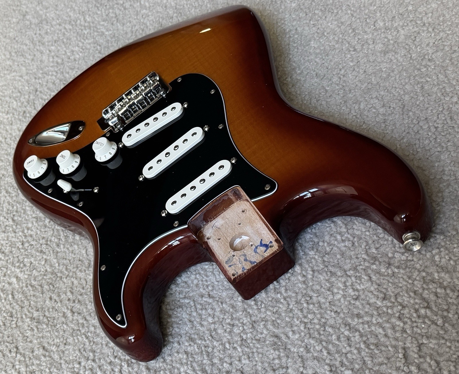 2020 Fender® Player Plus Flamed Loaded Stratocaster Body EXCELLENT 100% Stock!