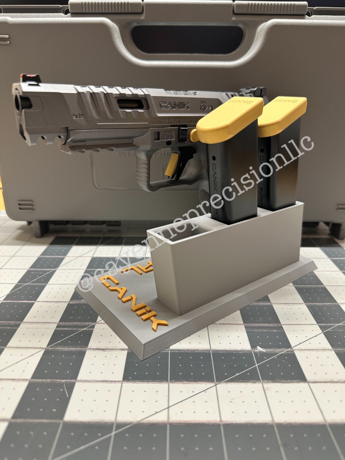 CP Pistol and Mag Stand for Canik Rival SFX-Personal or Store Display