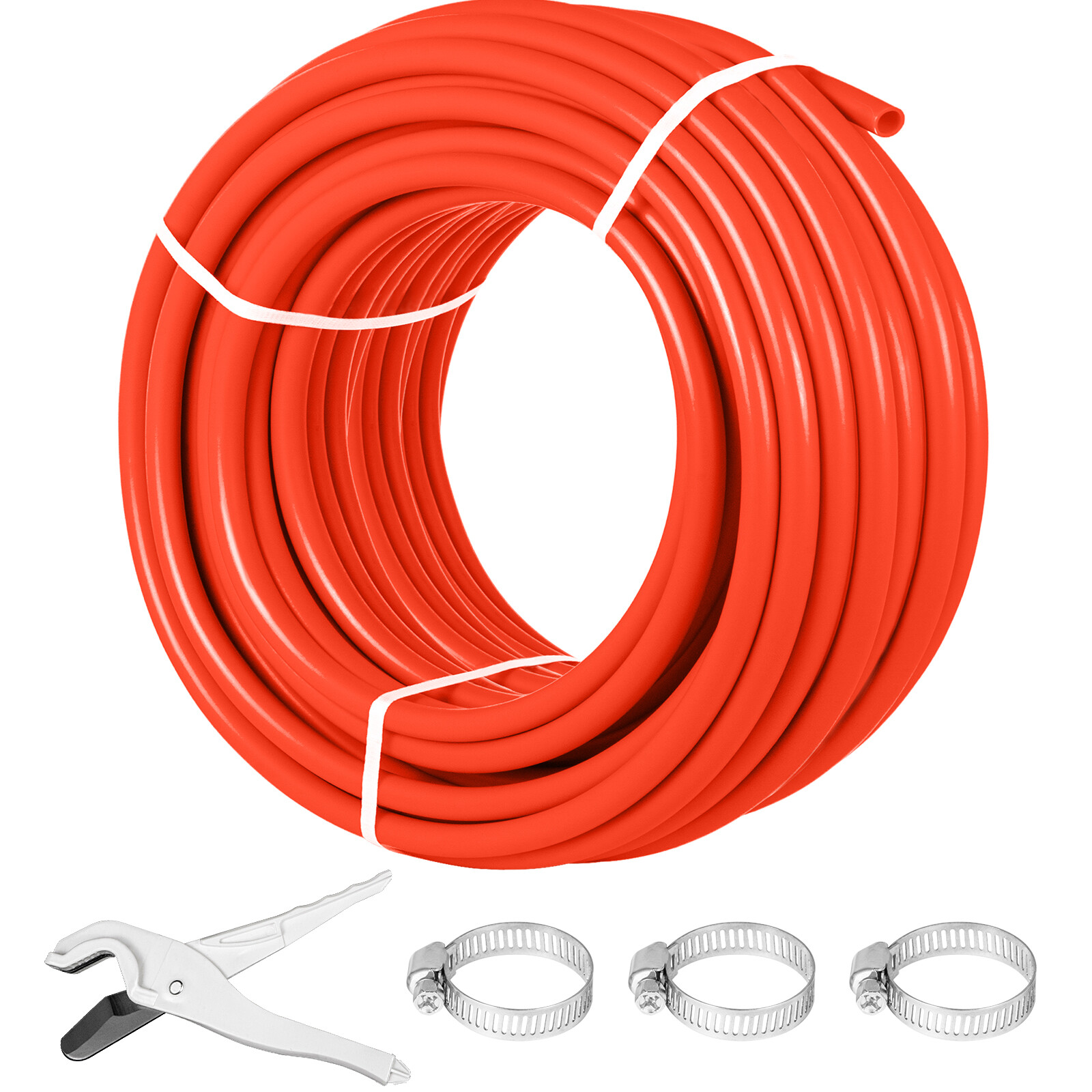 Uimoso 1/2" x 300ft Pex Tubing Oxygen Barrier Pex-B Tube Radiant  Heating Pipe