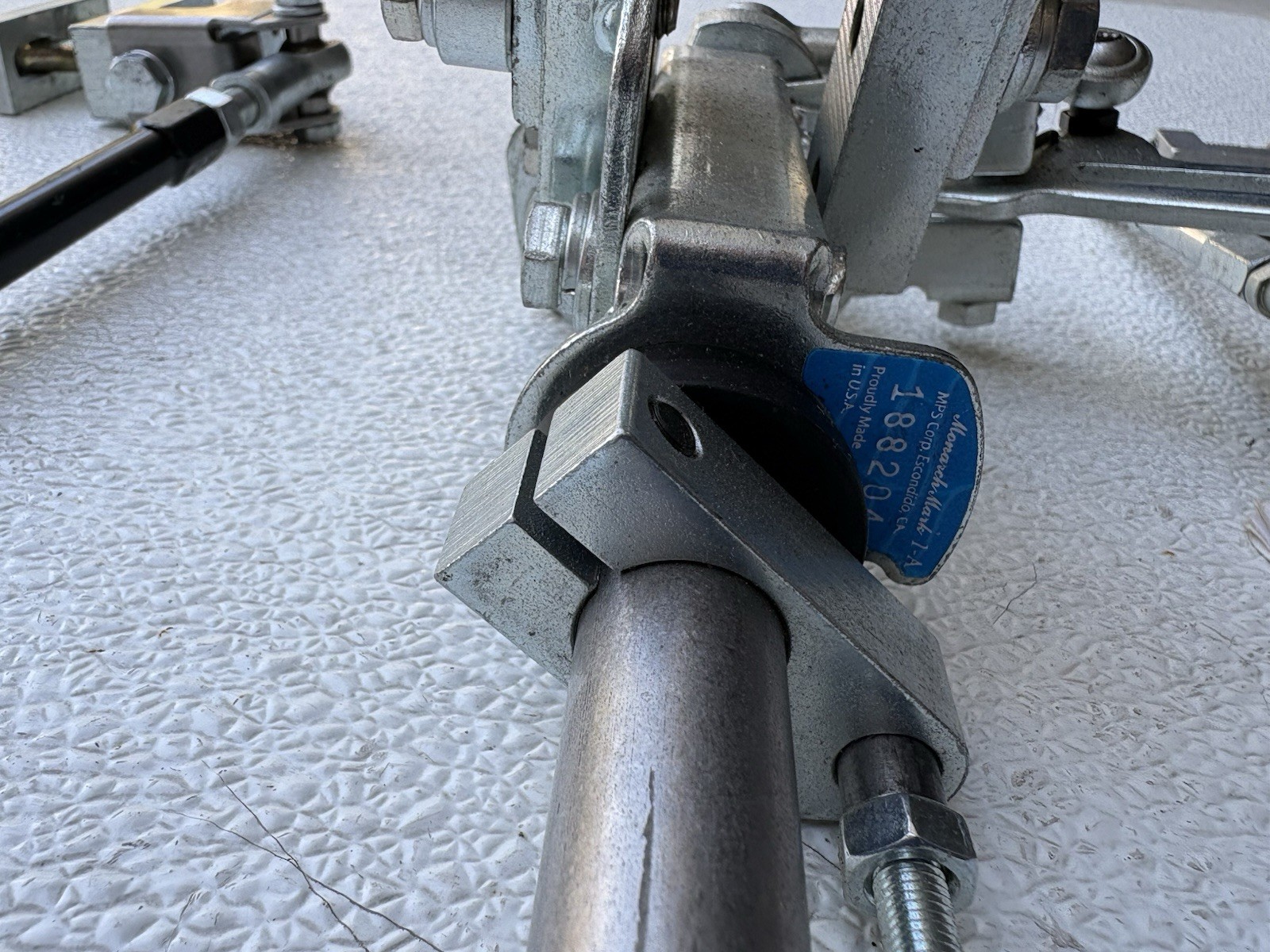 MPS handicap driver hand controls with accelerator lock out