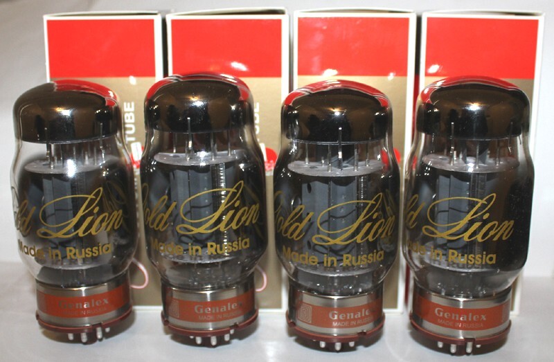 Matched Quad Genalex Gold Lion KT88 tubes, BRAND NEW in Box !