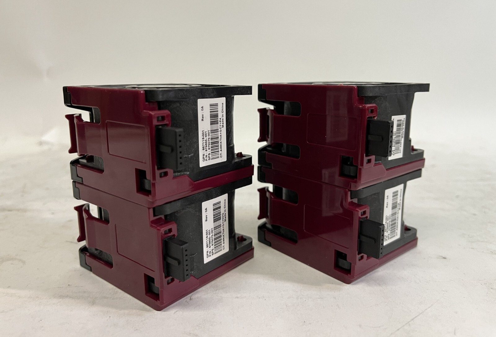 Lot of 4 Cooling Fans for HP DL380 G10 867118-001 879655-001 875075-001