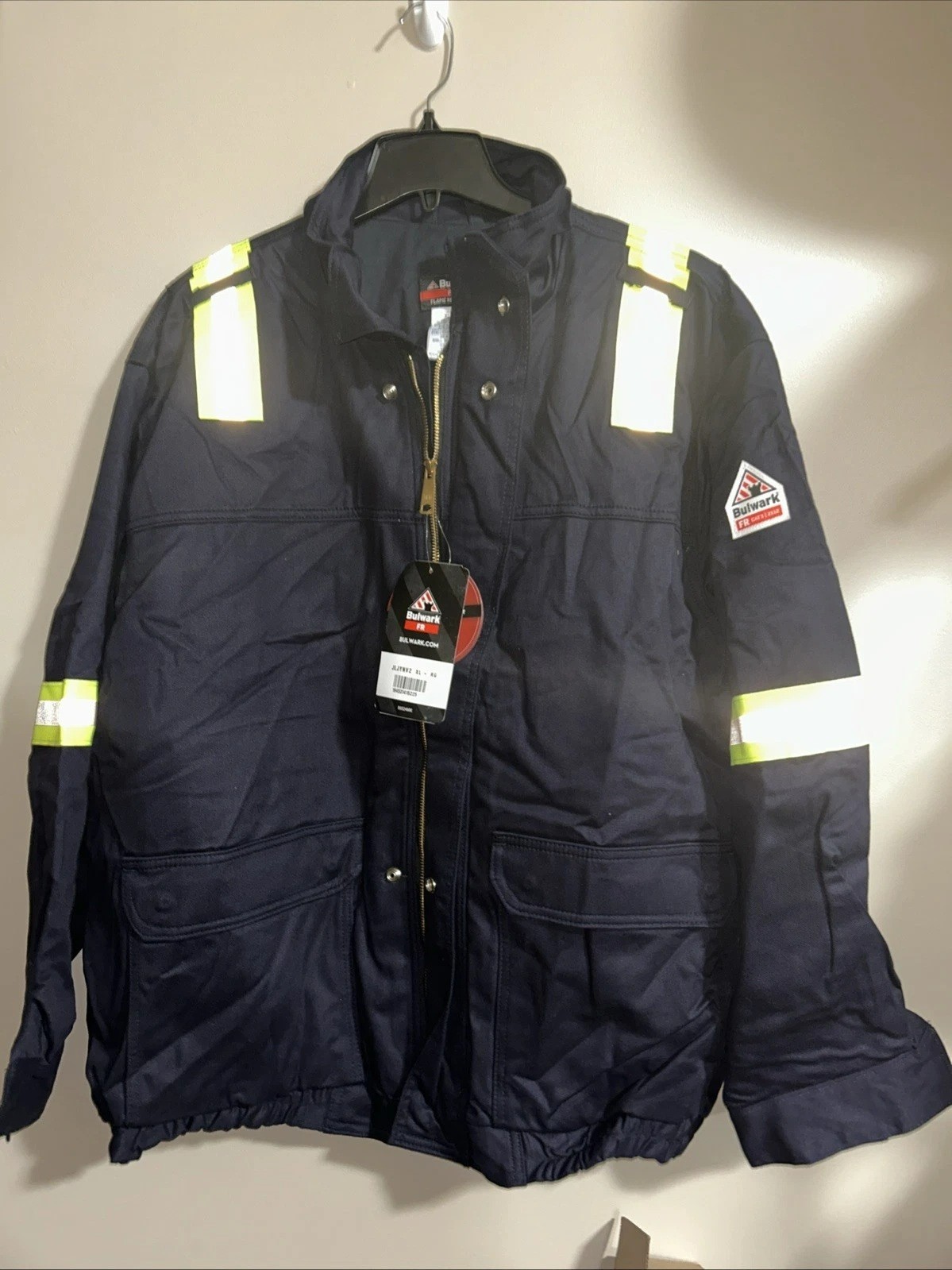 Bulwark FR Flame Resistant Reflective Water Resistant Work Jacket Safety – New