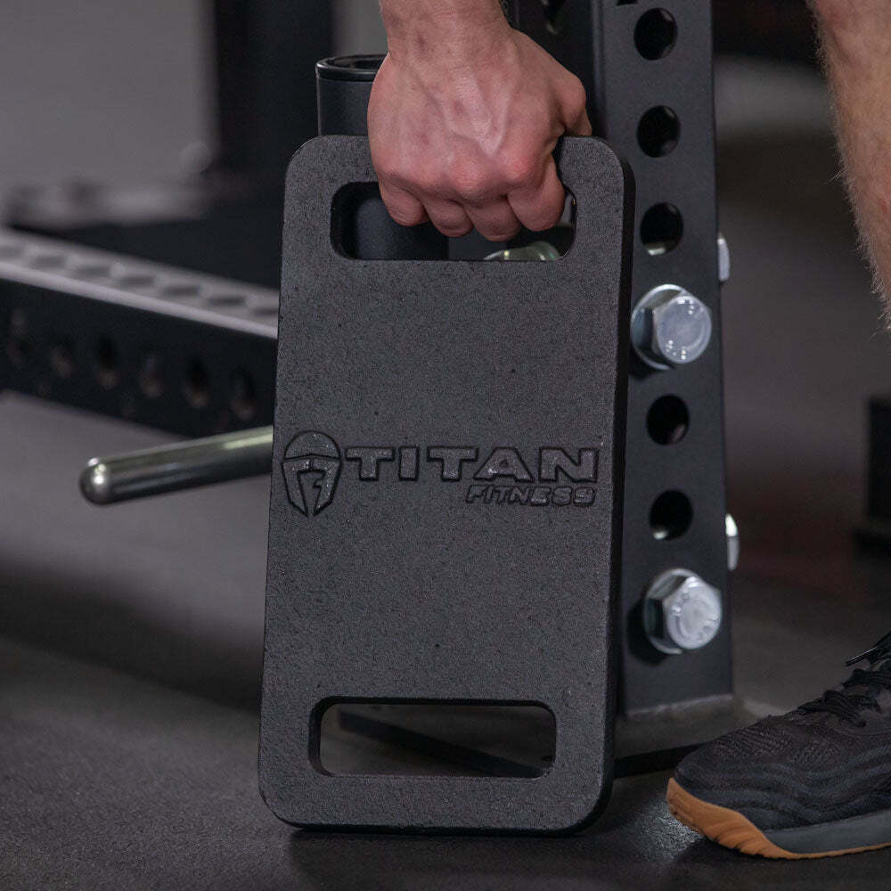 Titan Fitness 20 LB Cast Iron Ruck Weight Plate, Backpack Weight Training