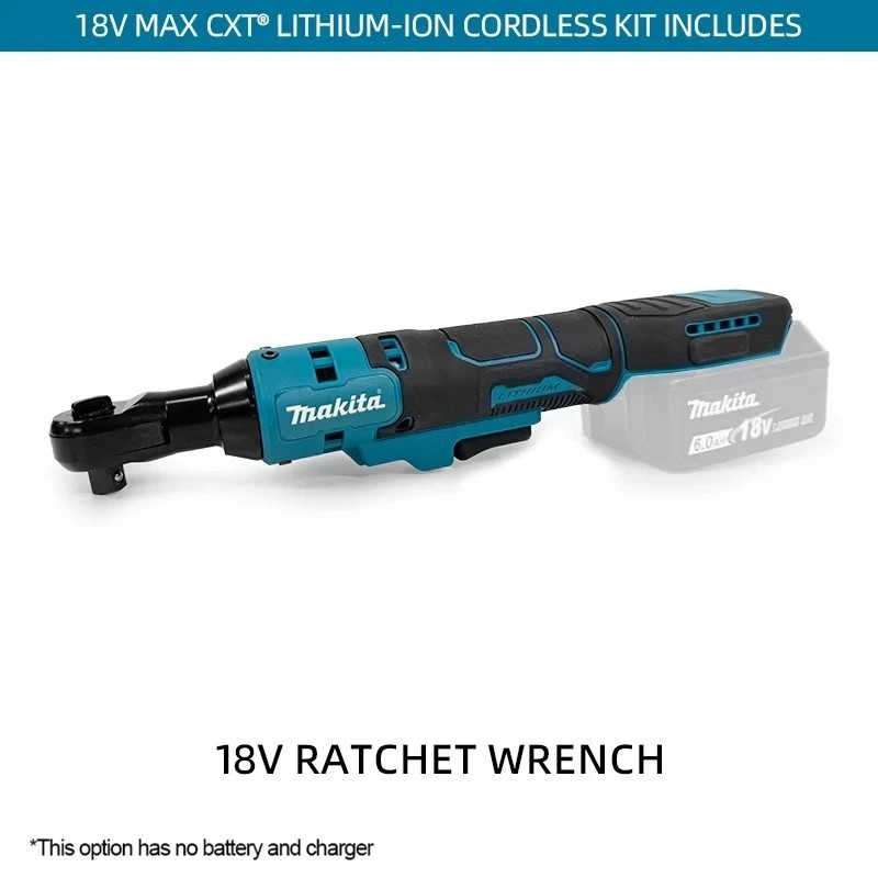 Makita brushless ratchet right angle wrench cordless driver 18v power (10mm 3/8)