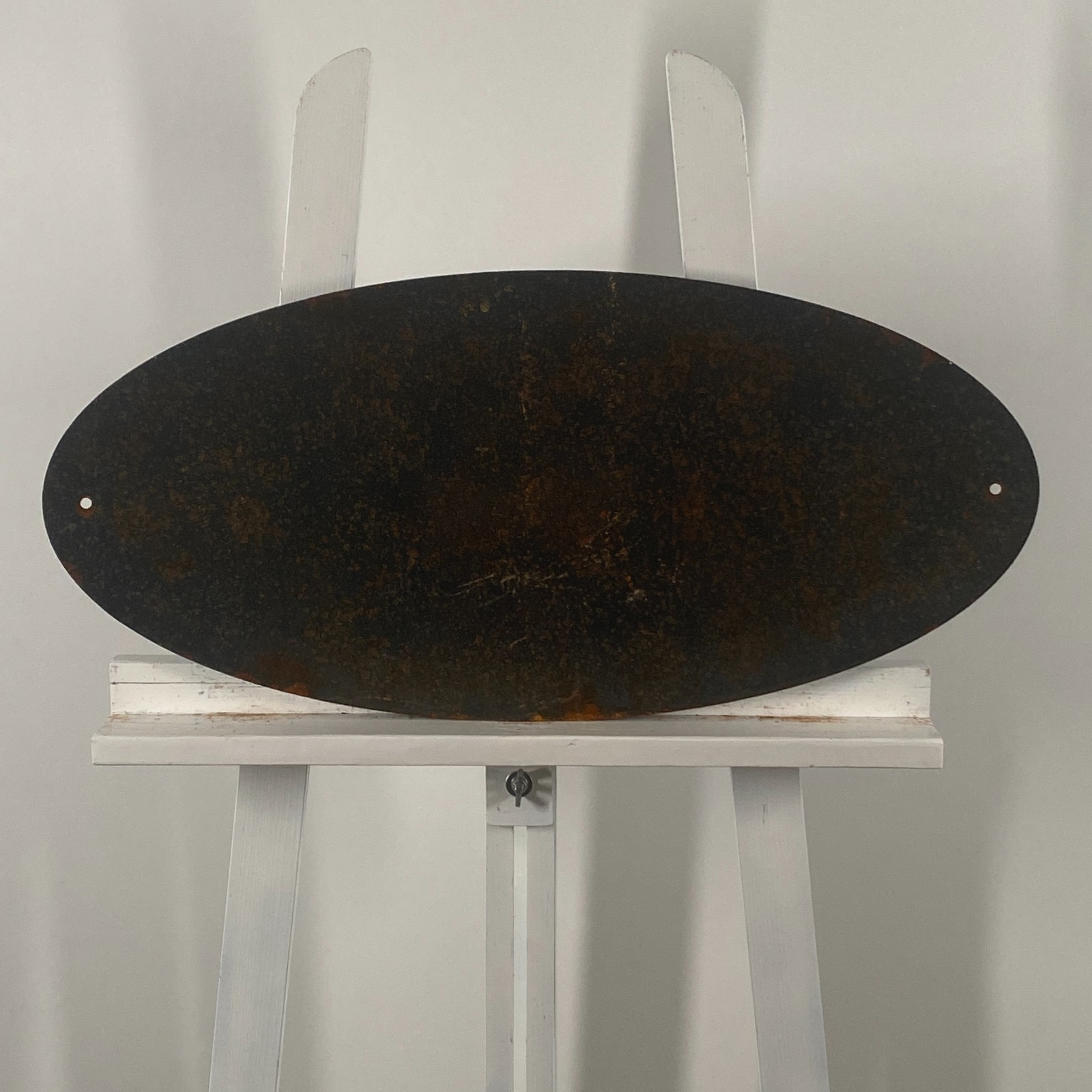 Piaggio Vespa Enamel Sign - 63x29cm (24.8x11.4") - Nice Rare Advertising Signage