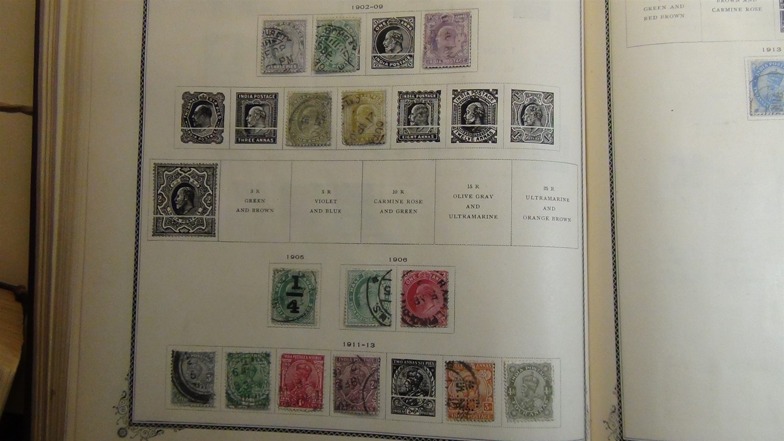 Stampsweis WW collection in Brown Scott Int'l 1901-1920 est 2715 stamps