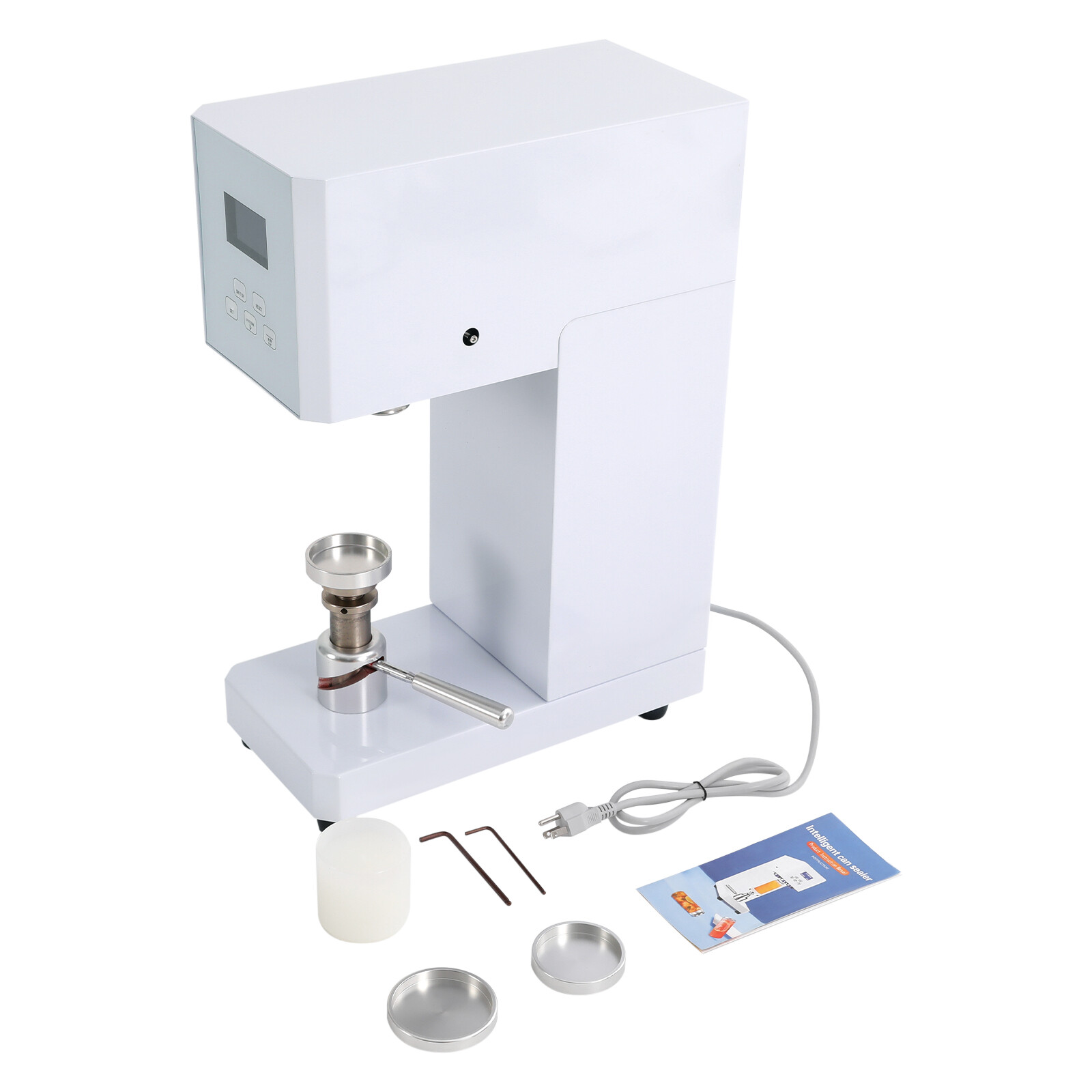 370W Automatic Can Sealing Machine Electric Cup Sealer Machine with Counter 110V