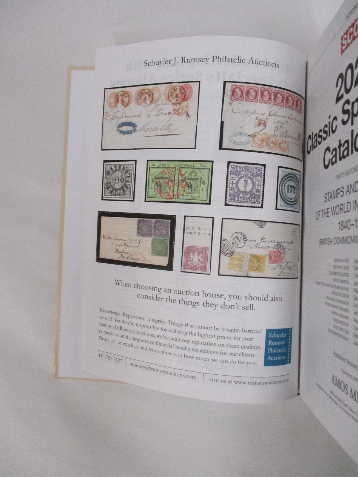 2026 Scott Classic Catalogue of Worldwide Stamps and Covers 1840-1940