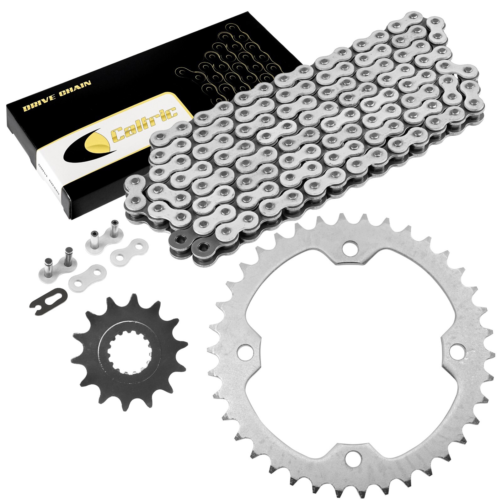 Drive Chain & Sprockets Kit for Yamaha Raptor 700 YFM700R 2006 2007 2008-2016