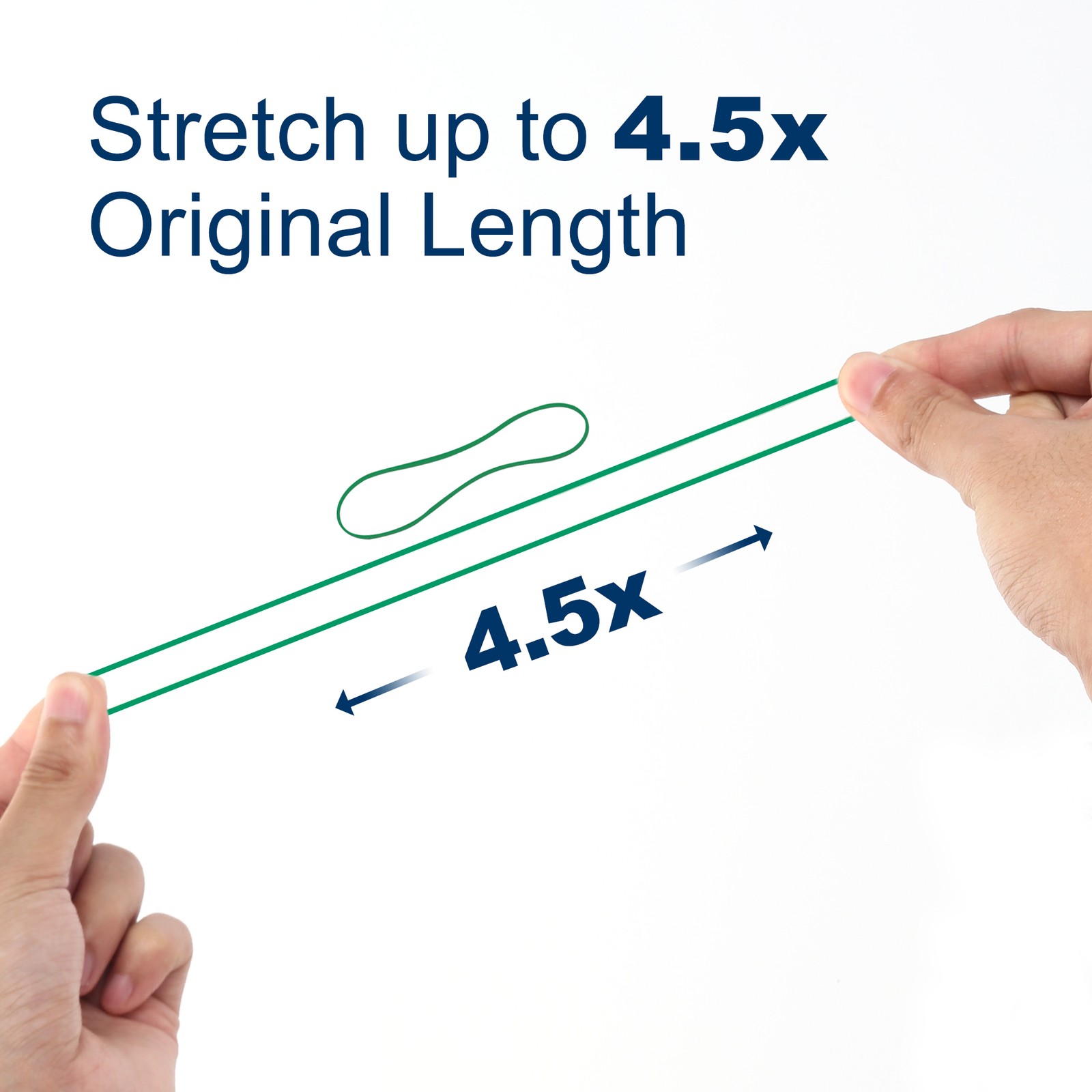 600PCS Large Rubber Bands Heavy Duty Elastic Long Rubber Bands 4 Assorted Colors