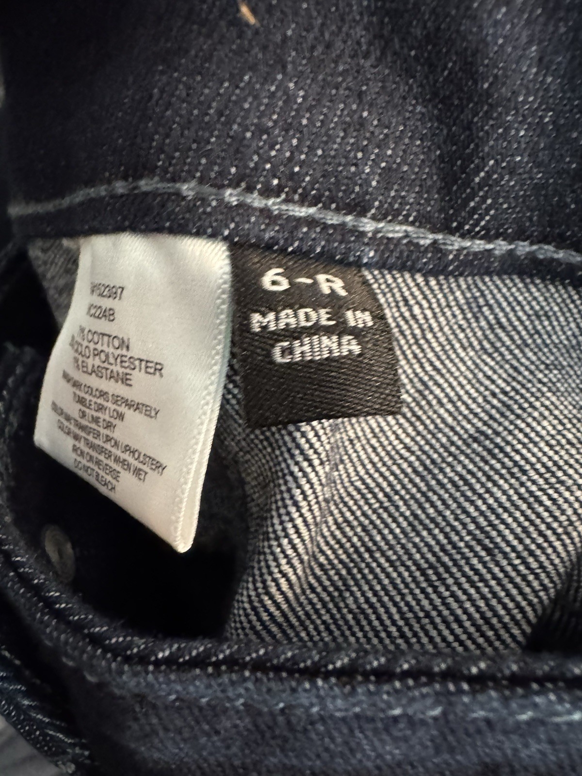 Women’s Apparel Collection McDonalds Denim Stretch Uniform Pants 6-R MC224B