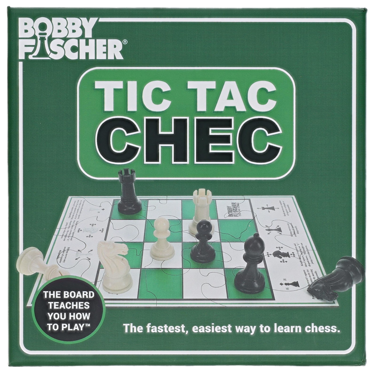 Bobby Fischer Tic Tac Chec Game