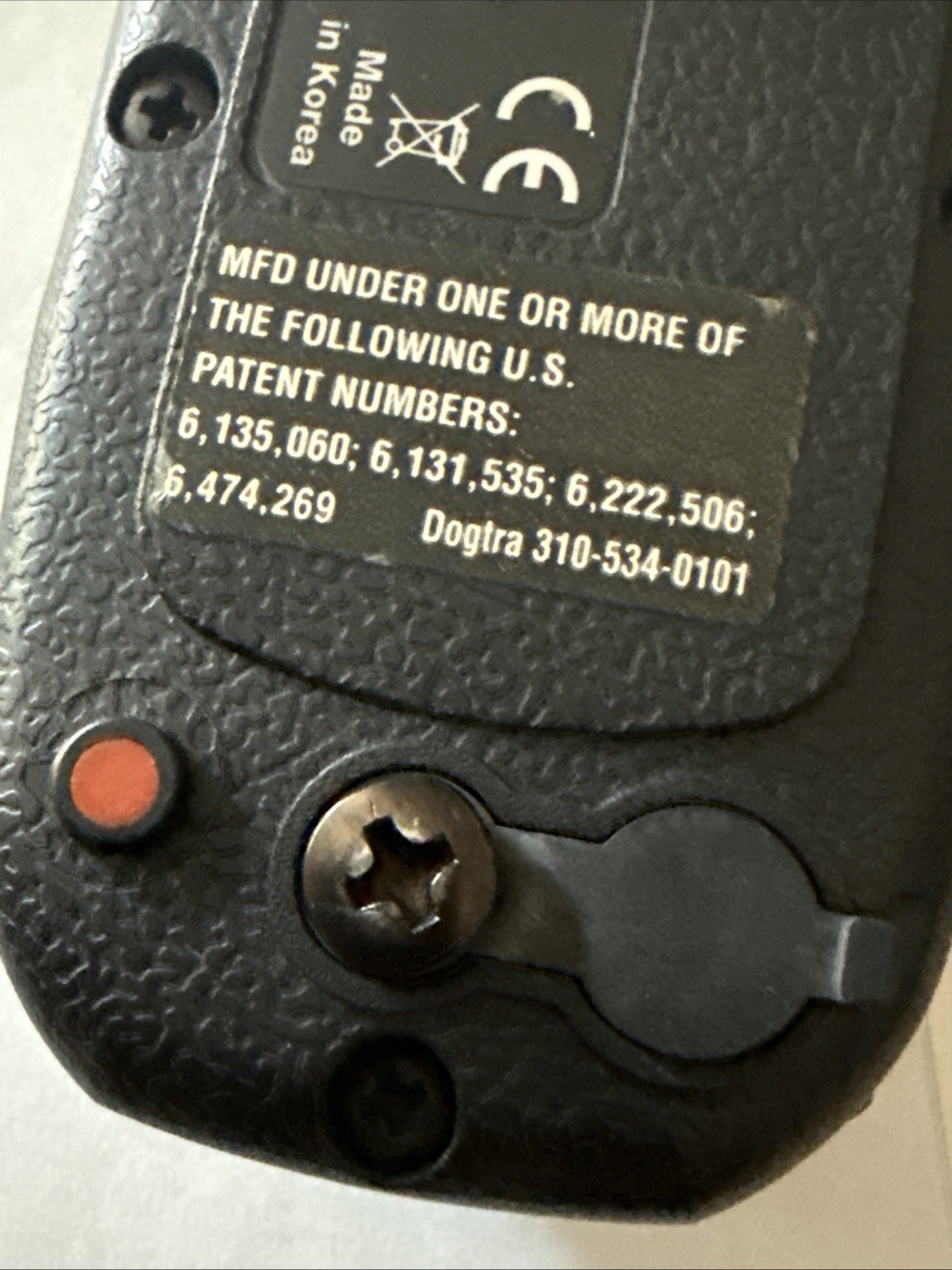 Dogtra 280C Black Remote Dog Trainer Static/Shock Control Transmitter for Collar