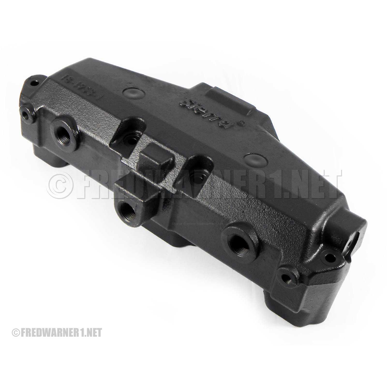 Sierra Marine MerCruiser V8 Exhaust Manifold Kit 1983-2003 87114 44354 350 4"