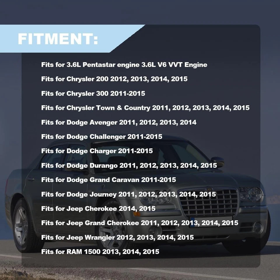 Timing Chain VVT Kit For Jeep Chrysler 200 300 Dodge 3.6L 2011-15 DOHC 5184357AE