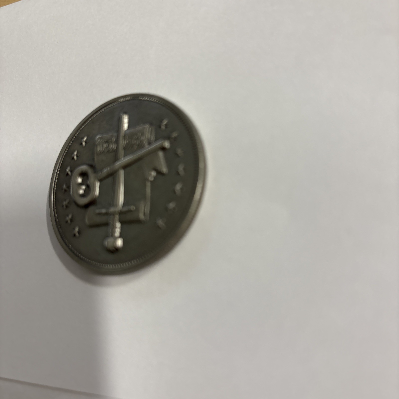 BioShock Infinite Columbia 1.5" Silver Eagle Collectible Coin