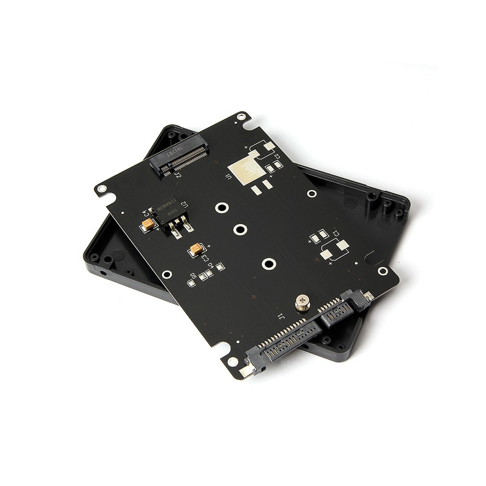 4PCS 2.5"SATA to M2 NGFF SSD Enclosure Converter Internal / External Adapter M.2