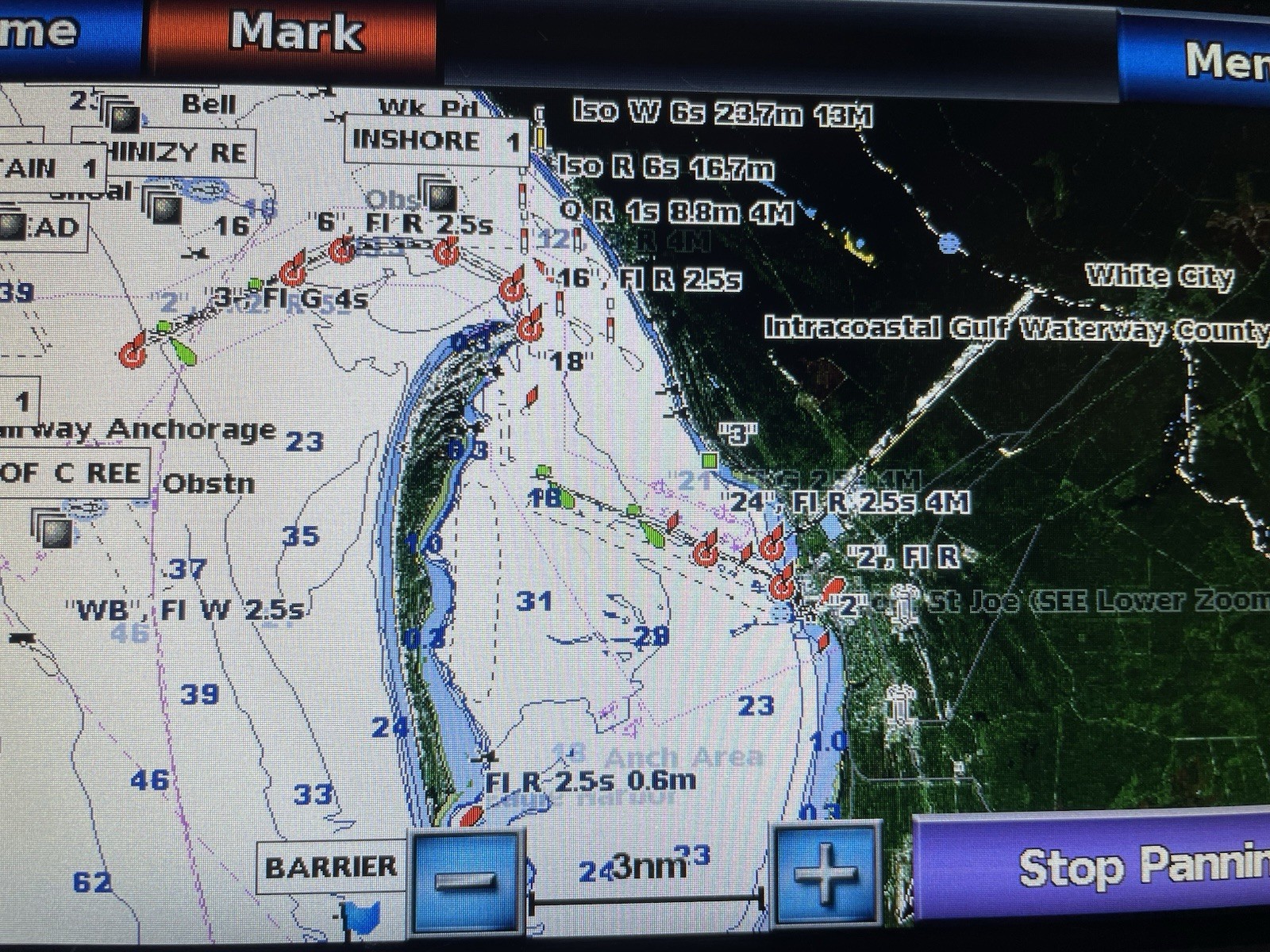 Garmin g3 Vision- Brownsville to Key Largo 2020 & Hot Spots Waypoints