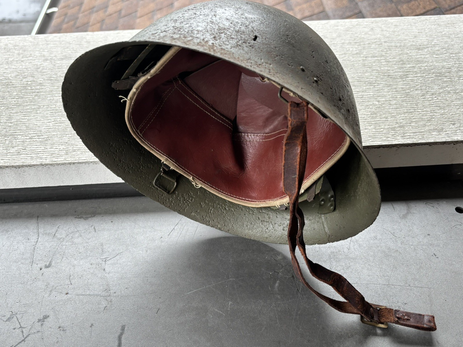 Original Type 90 Thailand Siam (Japanese) Helmet w/ Liner