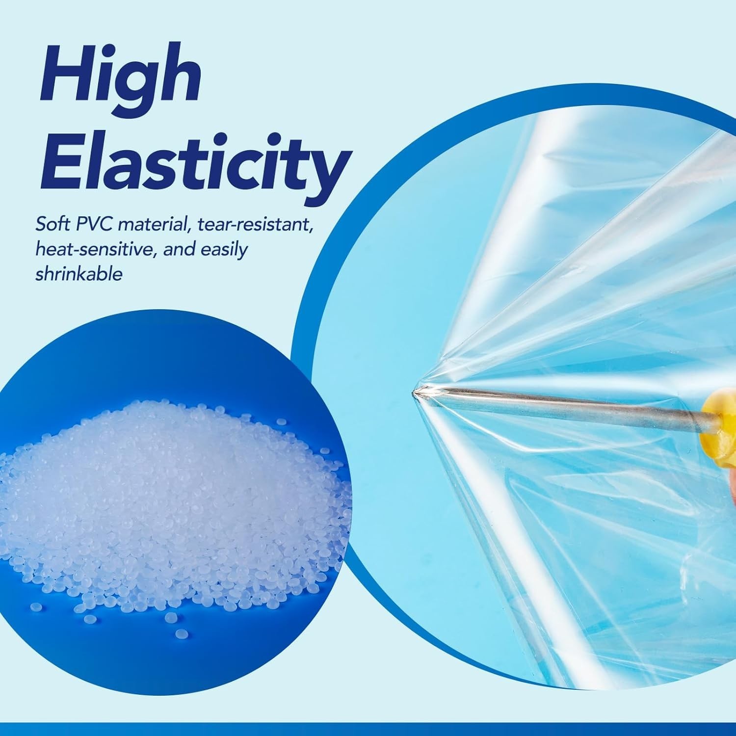 Clear Heat Shrink Wrap Film Flat Bags 14X20 100PACK Large Size for Packing Shoes