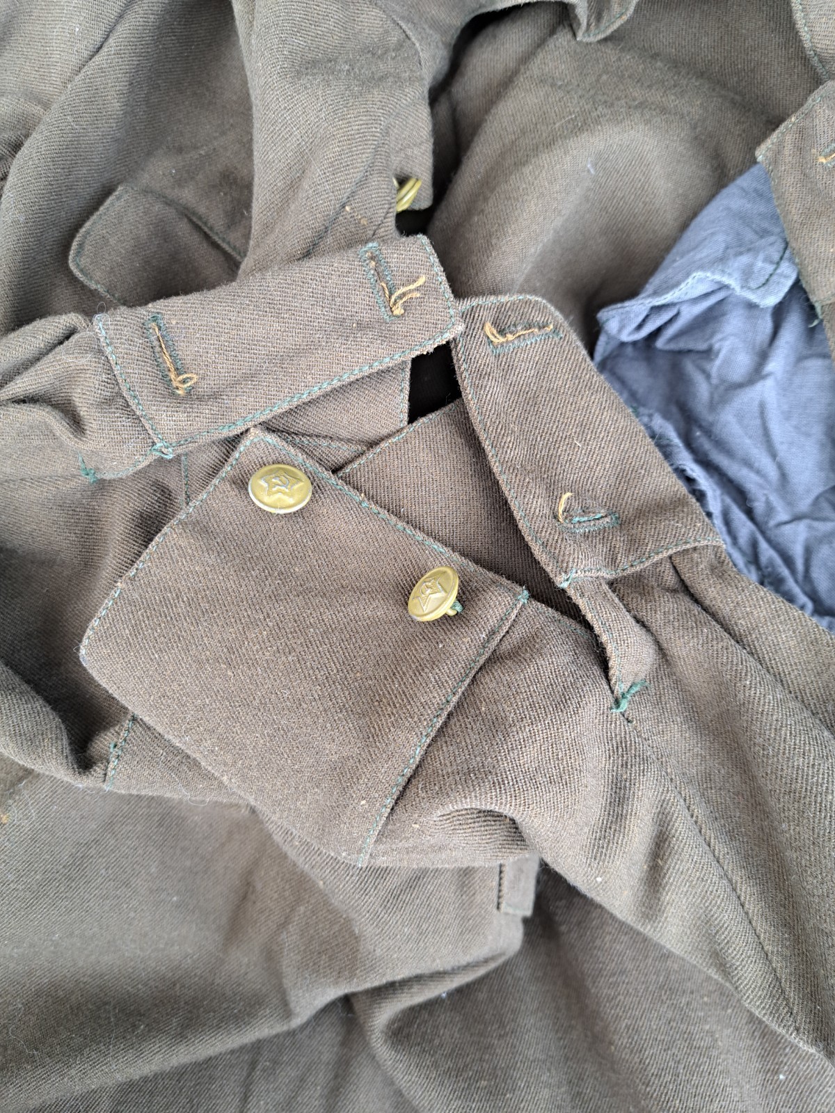 Soviet russian officer gimnasterka and pants gr.5 original WW2 new