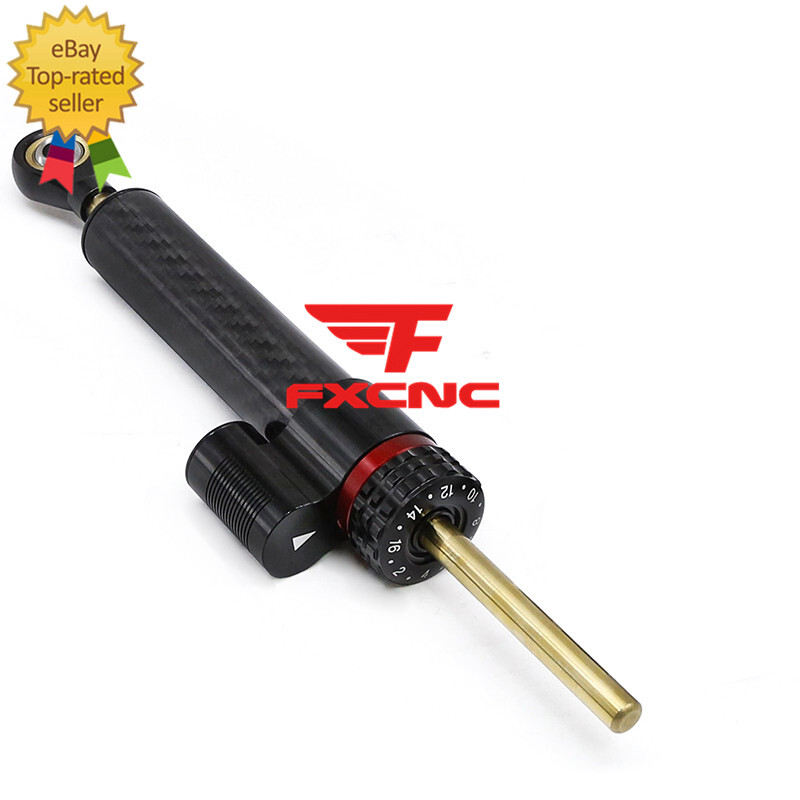 For Suzuki GSX-S1000 GSXS1000F 2016-2024 Carbon Steering Damper Bracket Mounting