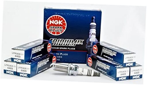 NGK LFR5AIX Iridium IX bujía, LFR5AIX-11 # 4469, 6 unidades