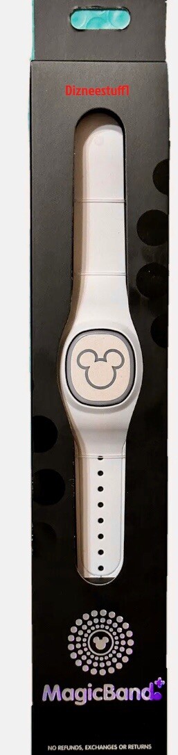 Disney Parks MagicBand+ MagicBand Plus New Solid Cream White Cable Included