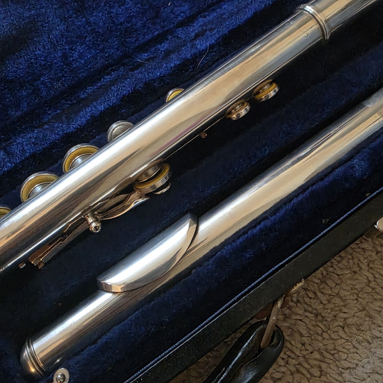 SALE Artley Early Elkhart Indiana Flute Open Holes C Foot w/ Case