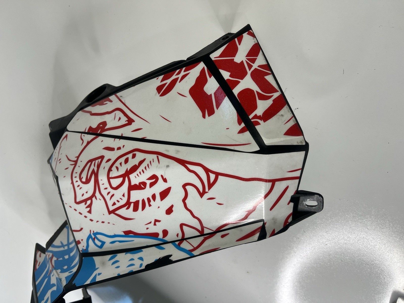 2017 POLARIS AXYS RMK 800 Black Console Plastic Cover Gas Tank 2206200