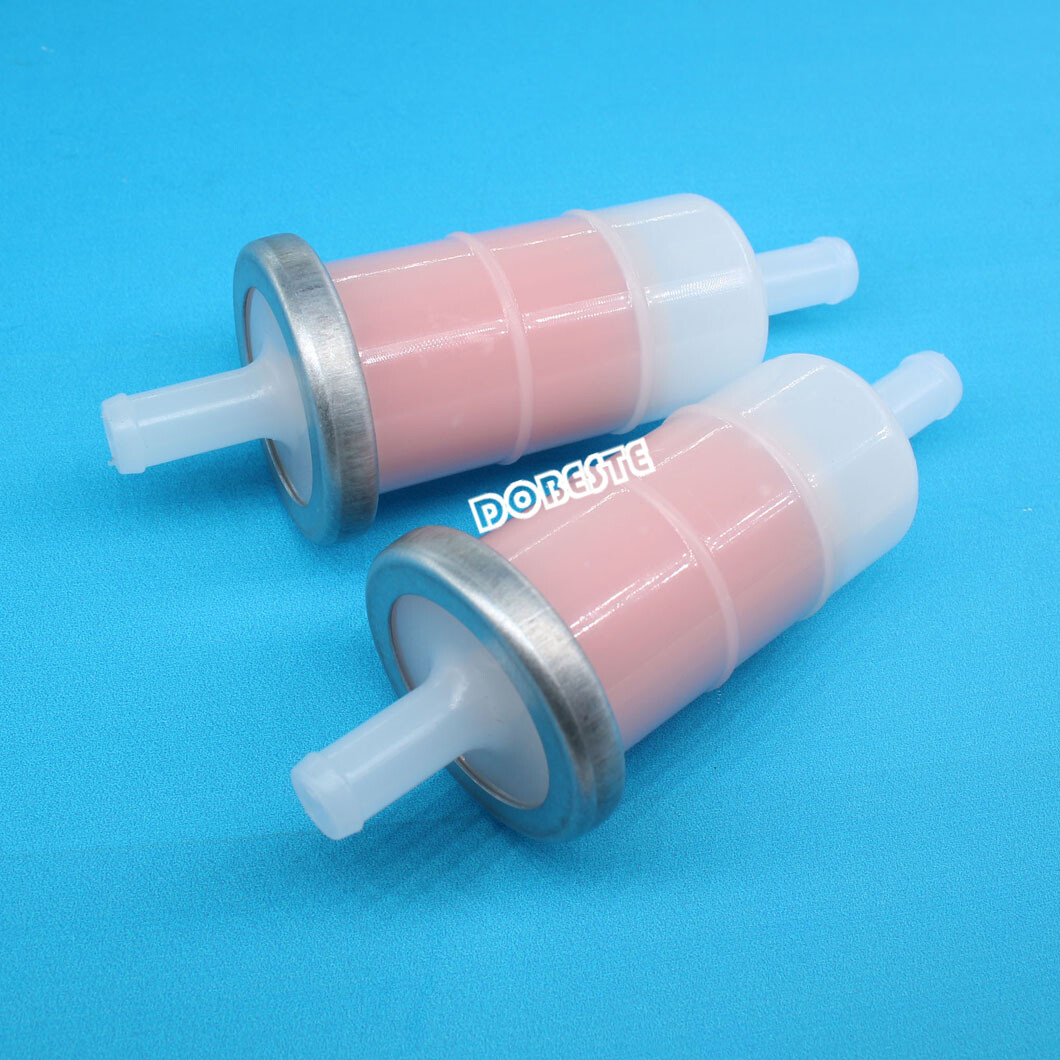 2 Pcs Fuel Filter For Yamaha V Star 650 XVS650 Custom 2002 - 2011