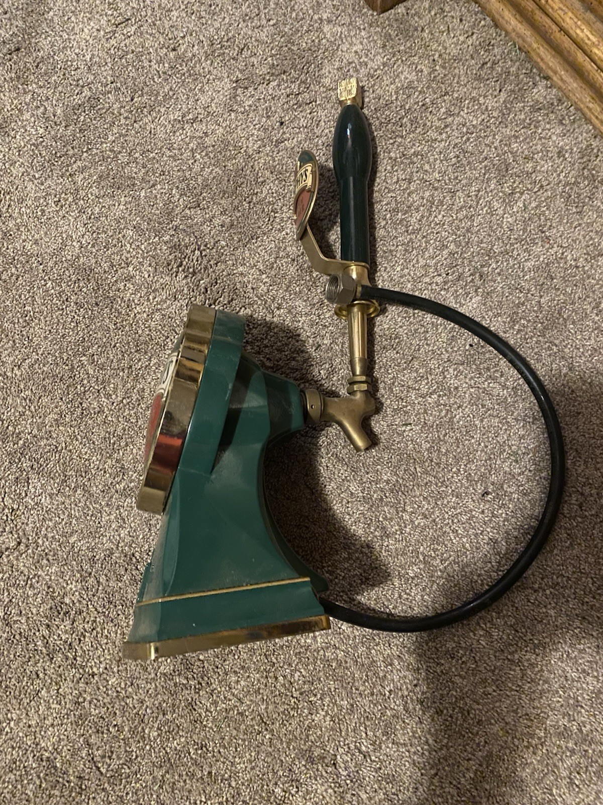 Murphy's Irish Amber Brass Beer Tap Handle & Faucet Assembly