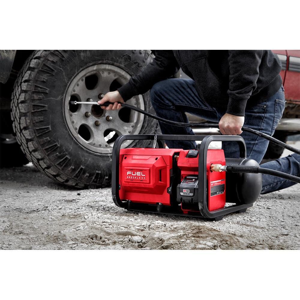 Milwaukee M18 Fuel Air Compressor 2 Gallon Certified Refurbished Bare Tool
