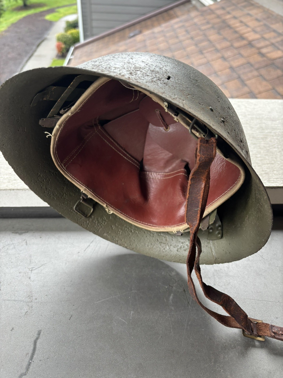 Original Type 90 Thailand Siam (Japanese) Helmet w/ Liner