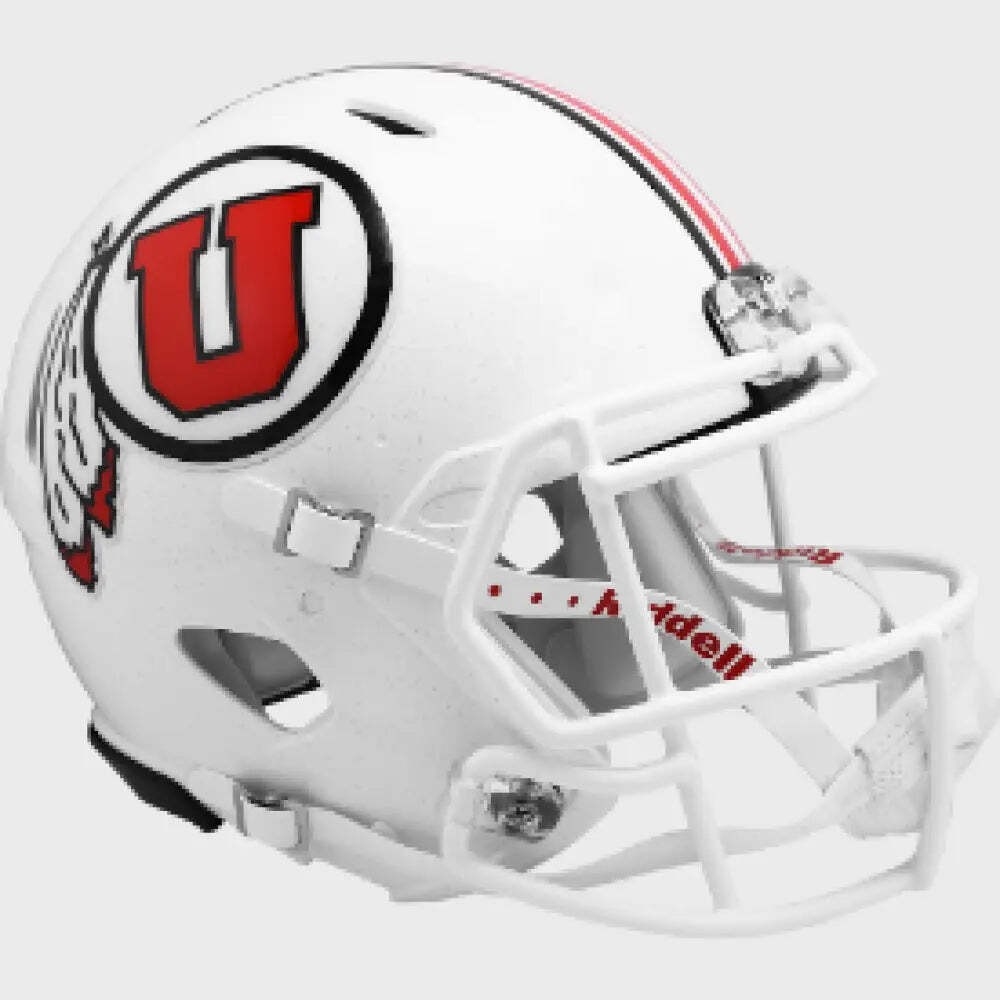 Utah Utes Full Size Authentic Speed Football Helmet- NCAA.
