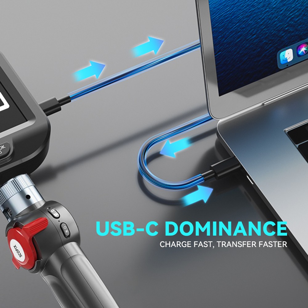 SALE! Ralcam Two-Way 210° Inspection Borescope Endoscope Camera 3.3ft Semi Rigid