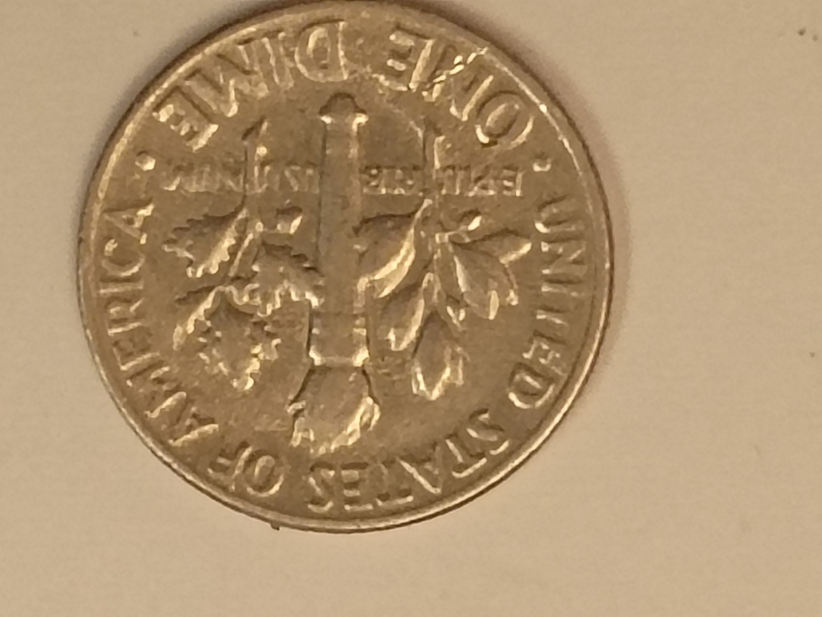 Rare 1995-p Roosevelt dime ERROR DDR @ "CRYING EYE"