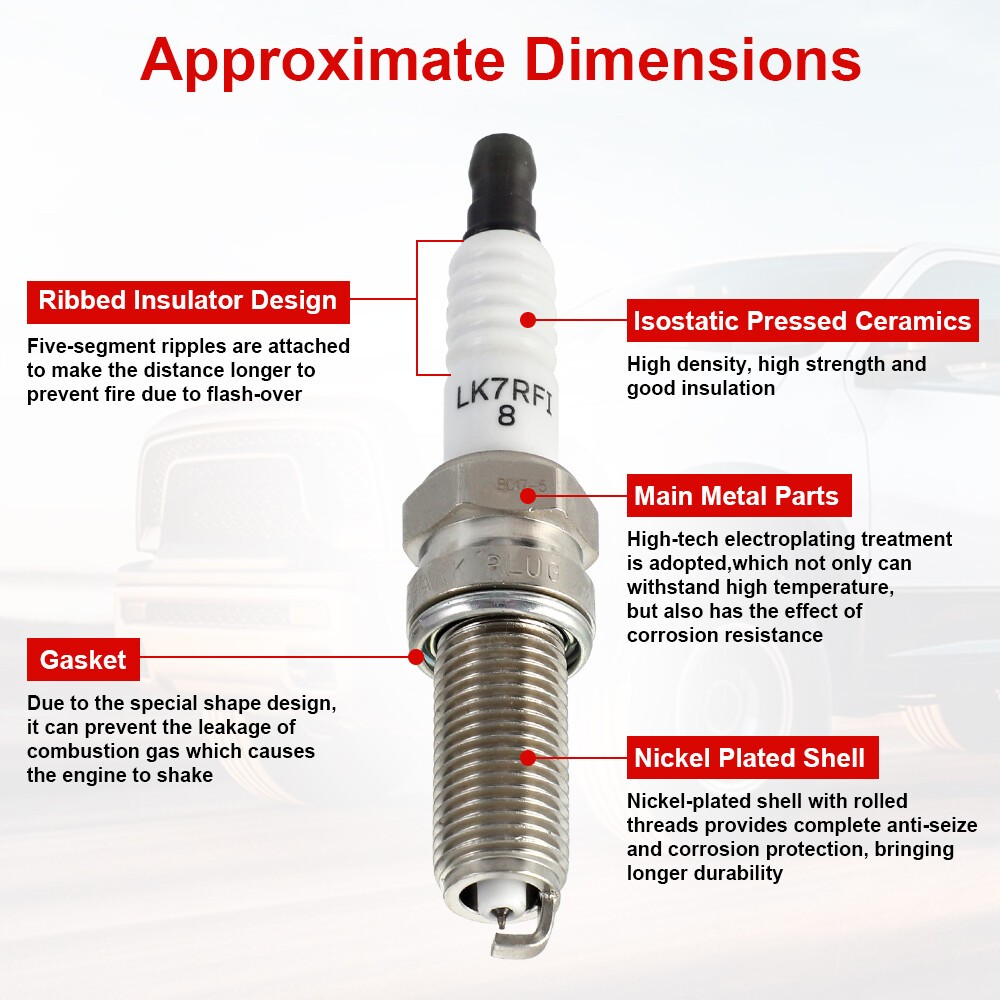 6 Pack Ignition Coil + 6 Spark Plug For 3.6L 2011-2025 Chrysler Dodge Jeep Ram