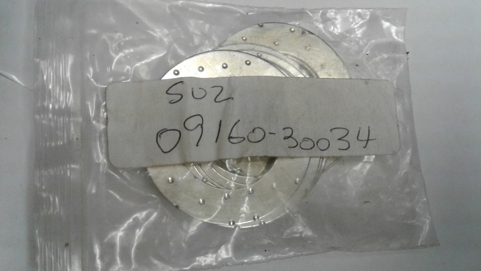 NOS SUZUKI LT230S CRANK ROD THRUST WASHERS (9) #09160-30034  VINTAGE