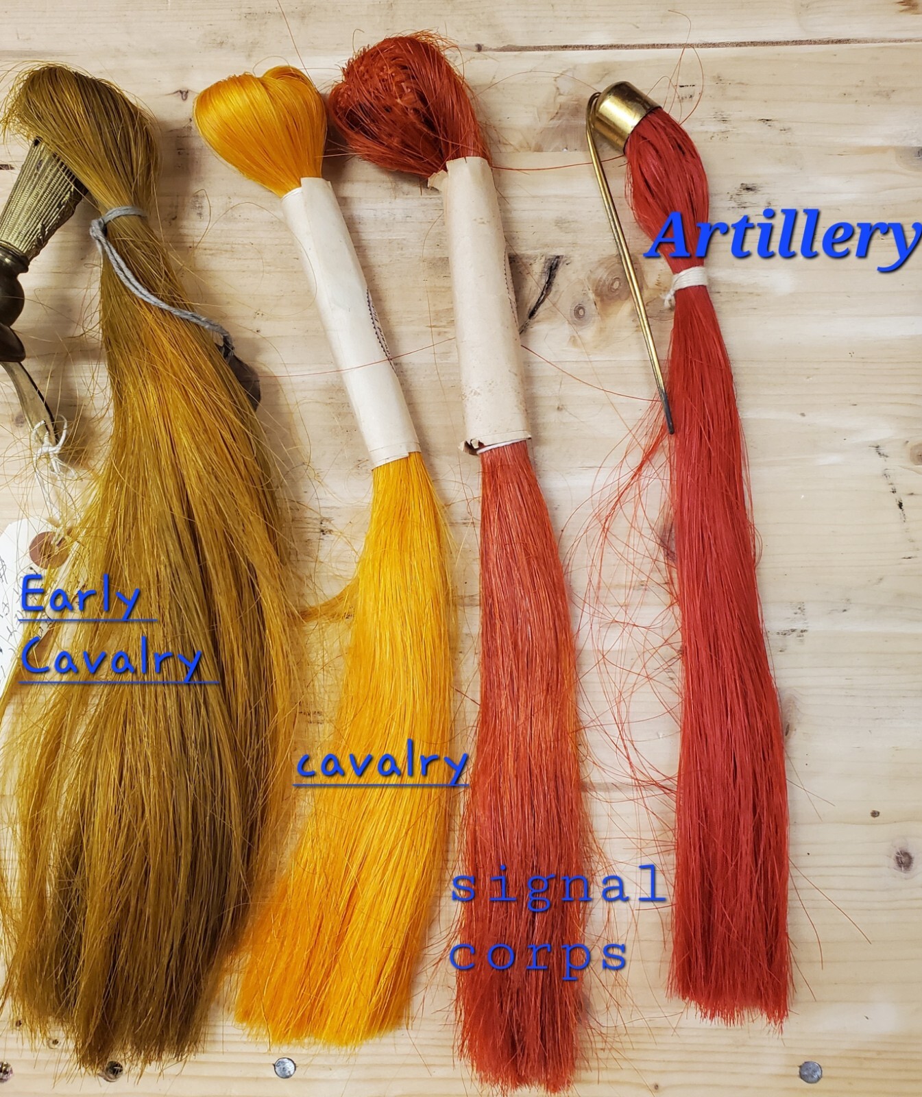 US 1881 - 1902 Cavalry Helmet Plume NR 1880