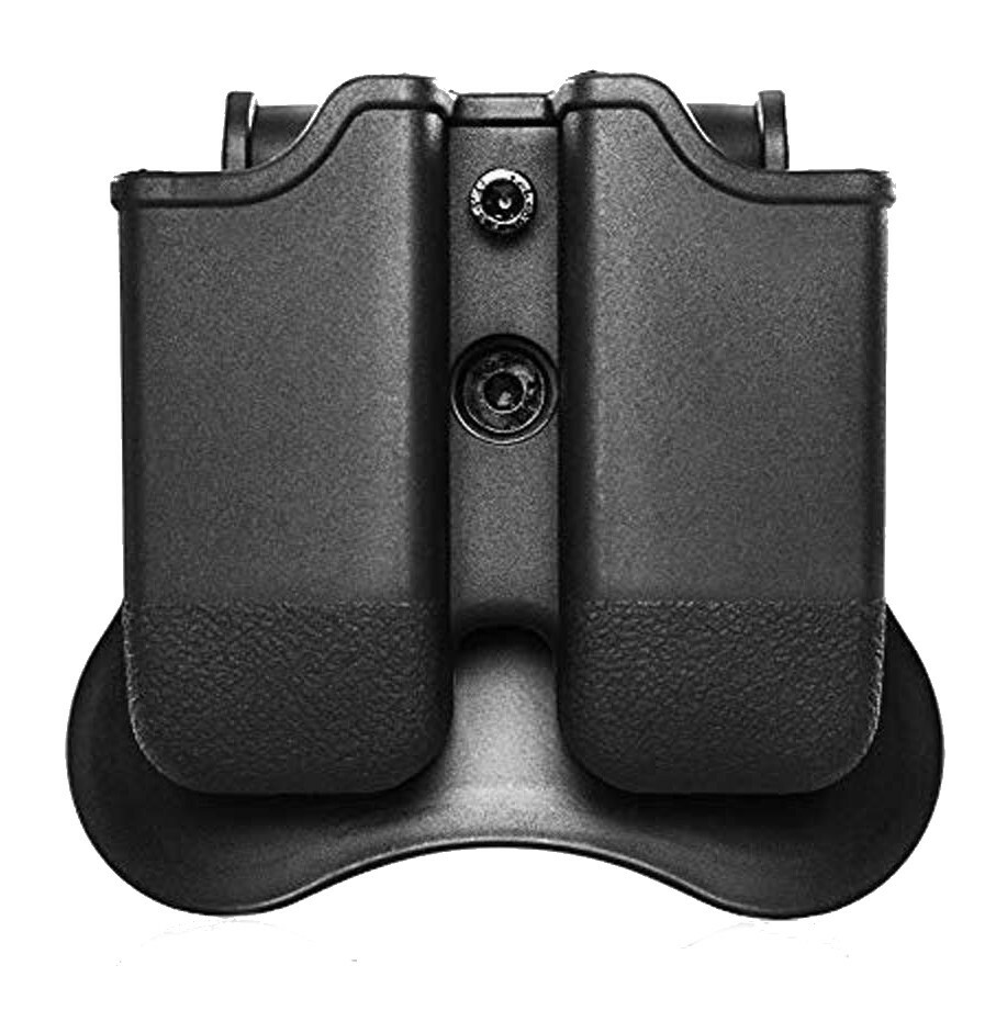 For Glock 17/19/19X/22/23/26/27/45 Double Magazine Pouch/Carrier Paddle Holster