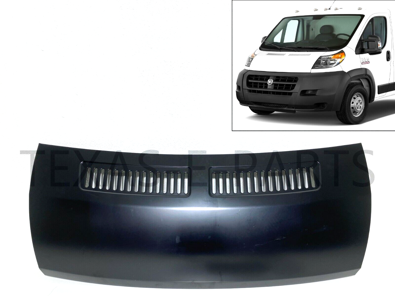 New Fits 2014-2022 Ram Promaster 1500 2500 3500 Front Hood Bonnet Assembly
