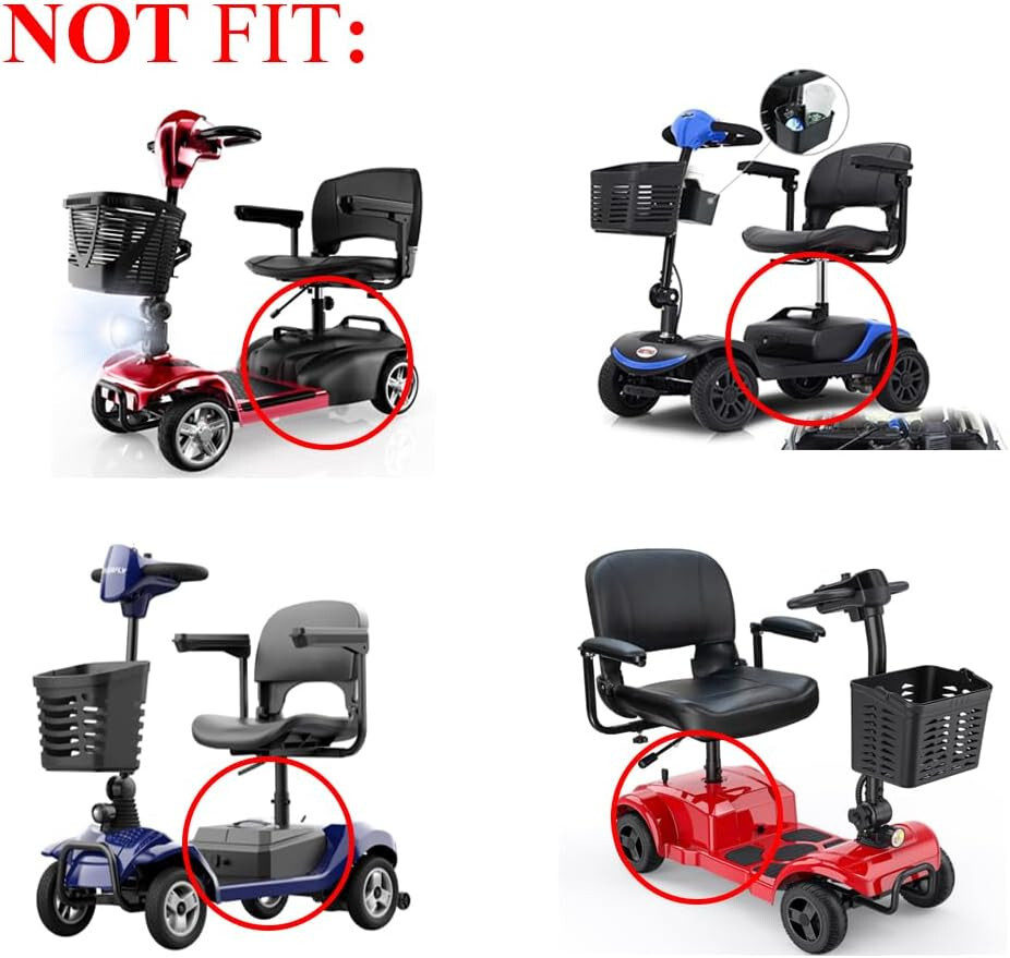 Mobility Scooter replace Parts for W3431 (Battery, charger, key,Controller etc.)