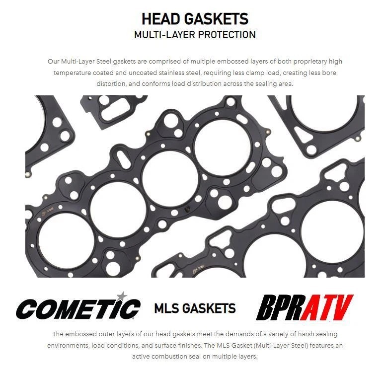 06+ TRX450R TRX 450R 96mm 96 12.5:1 Stock Bore CP Race Piston Cometic Gaskets